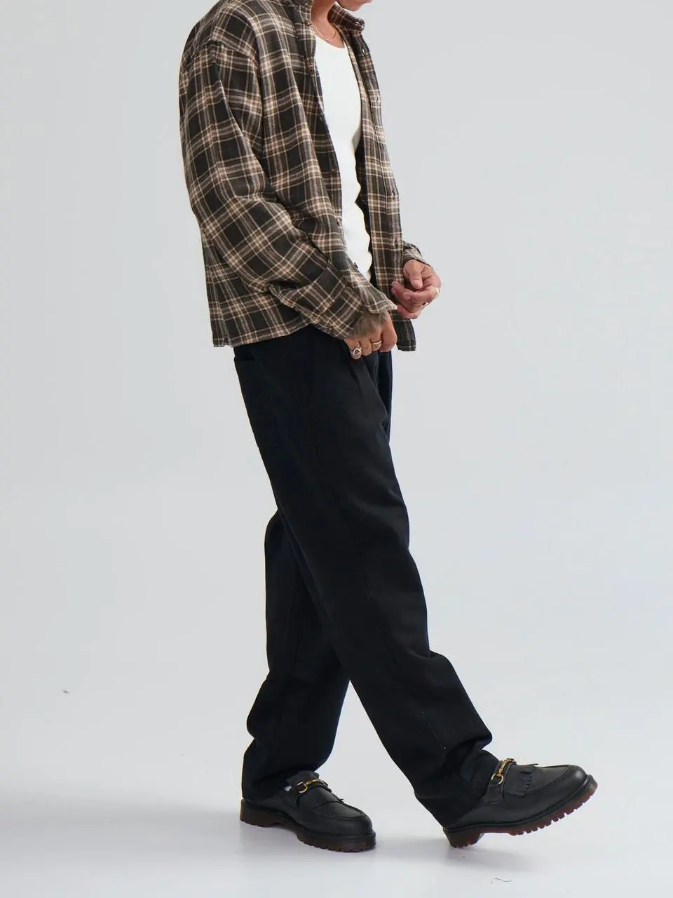 Casual Versatile And Comfortable  Brown Shirt