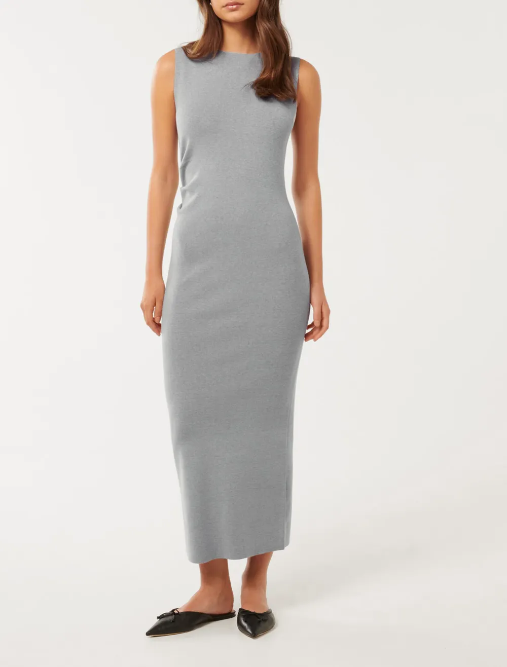 Asymmetric Knitted Dress