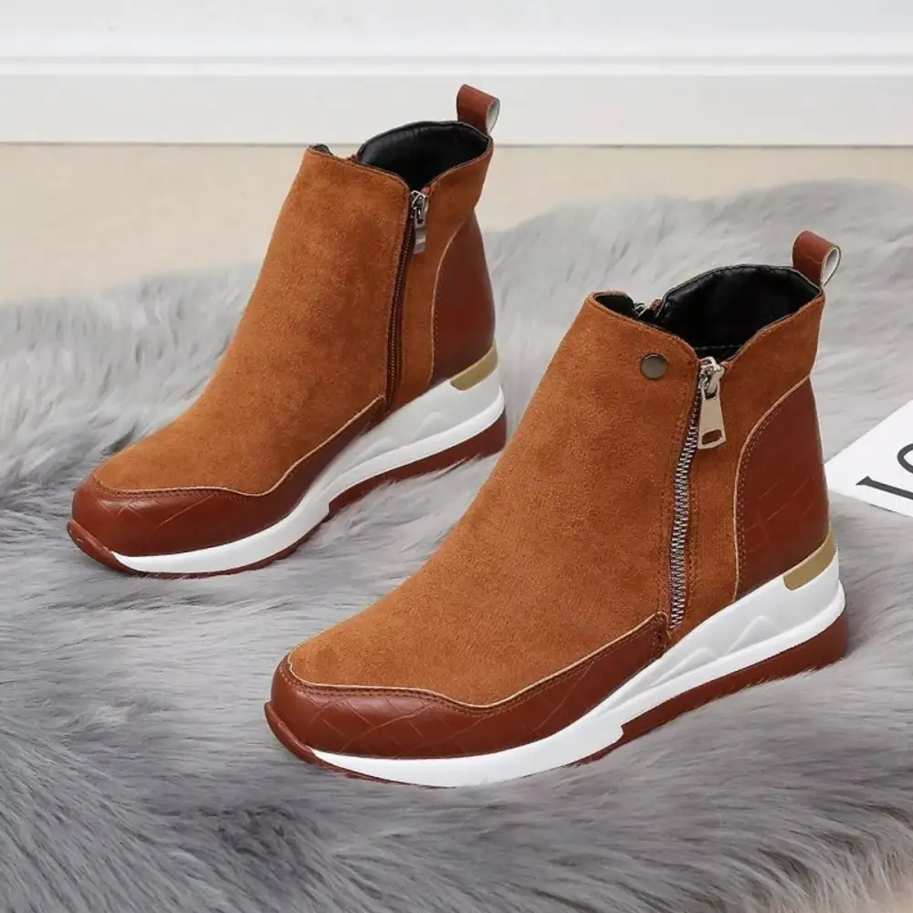 Side-Zip Ankle Boots