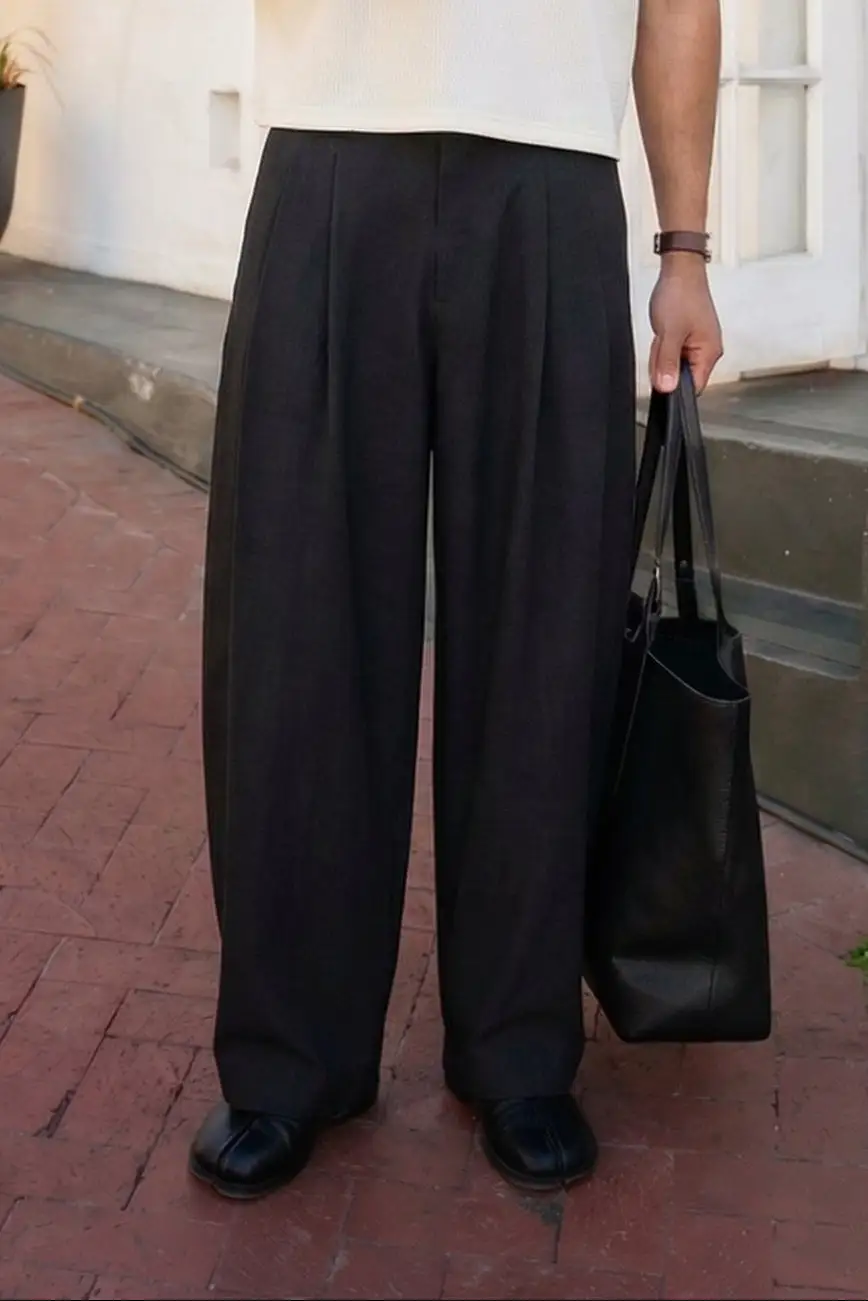 Versatile Pleated Classic Pants