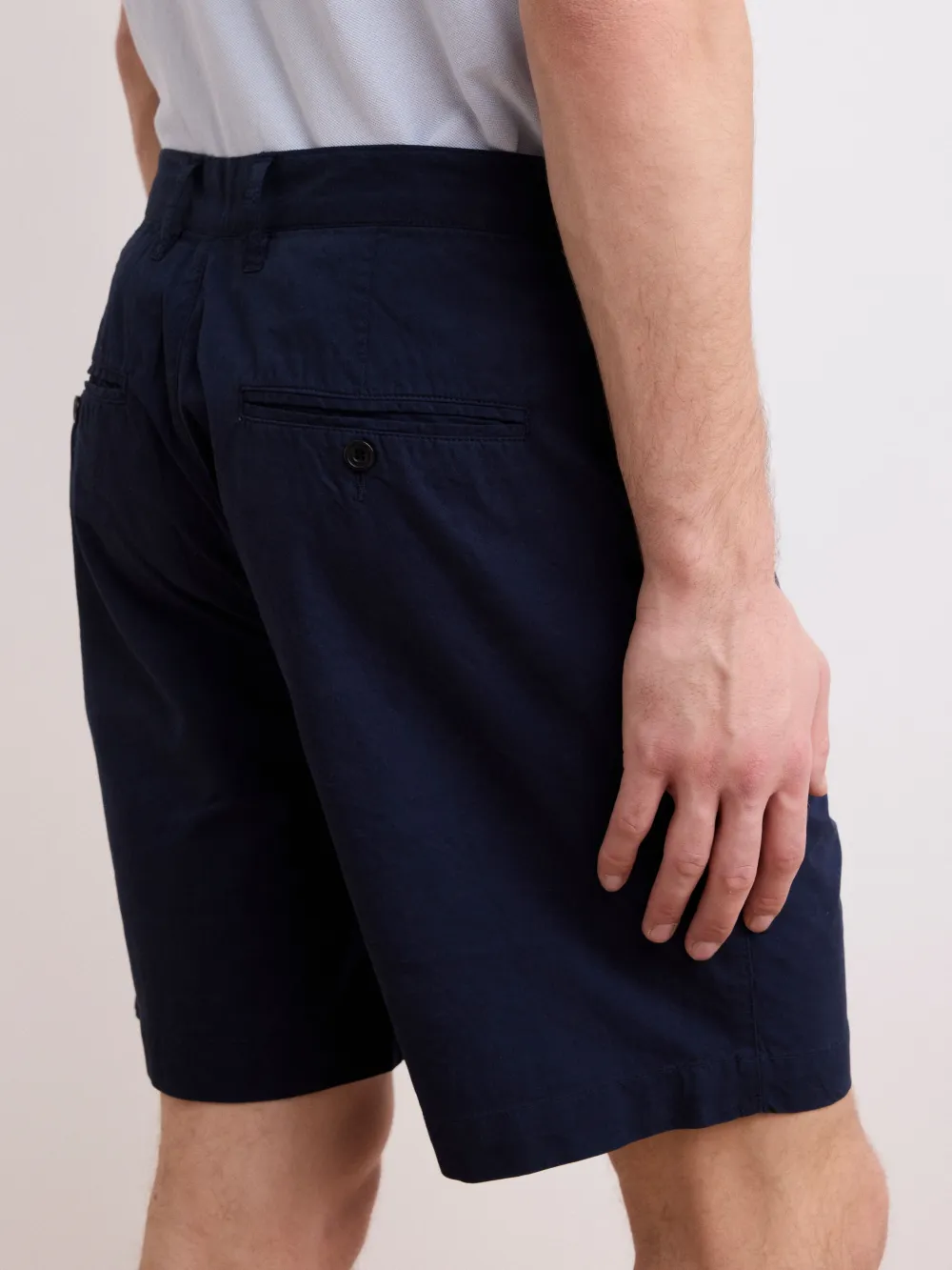 Navy Blue Regular Fit Short