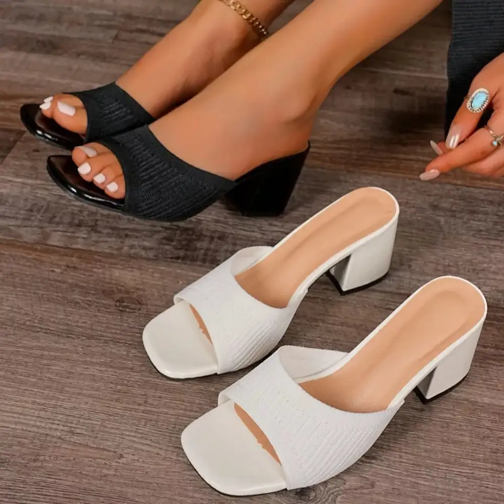 Modern Heels Block Heel Sandals