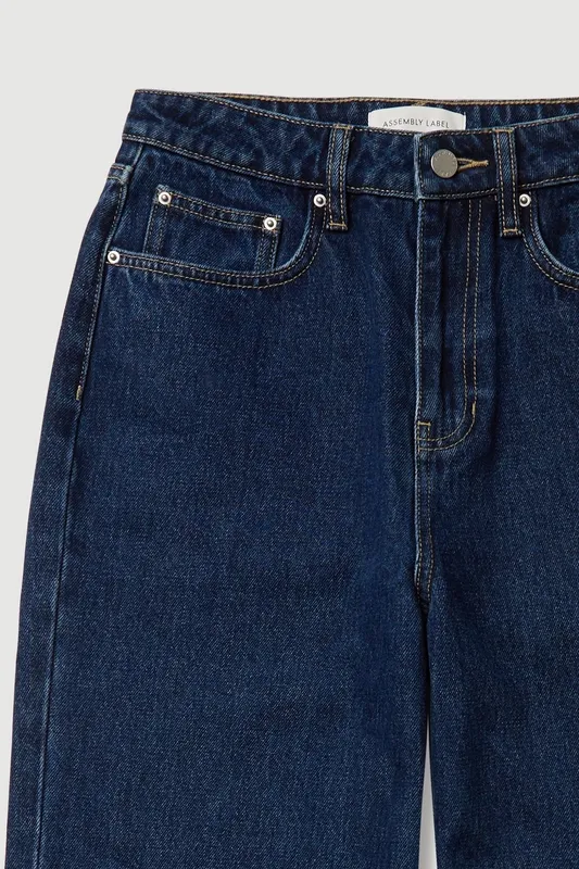 Heritage Blue Vintage Straight-Leg Jeans