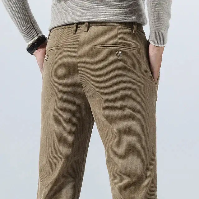 Men's Tailored Corduroy Casual Pants