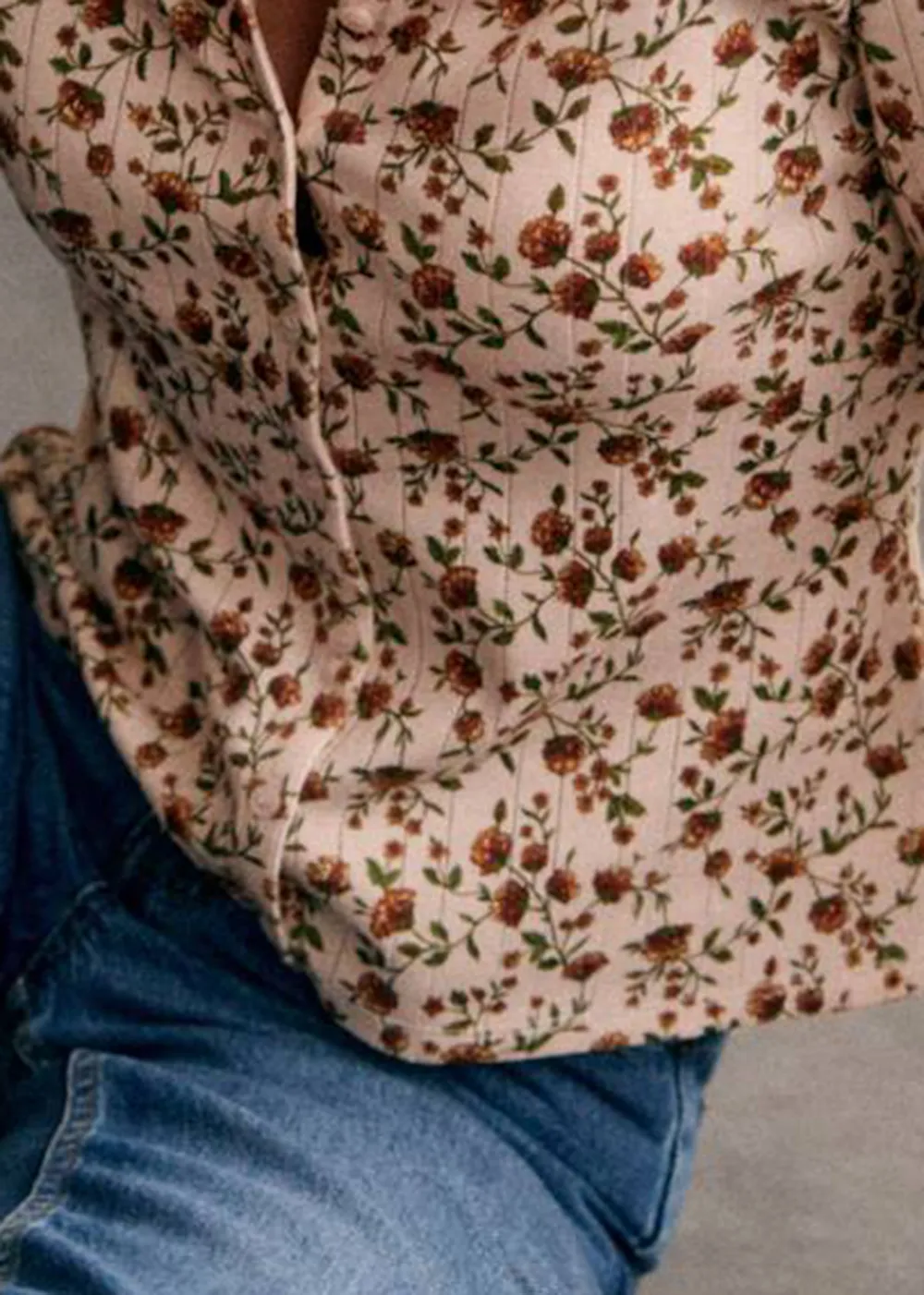 Floral Long Sleeved Cardigan