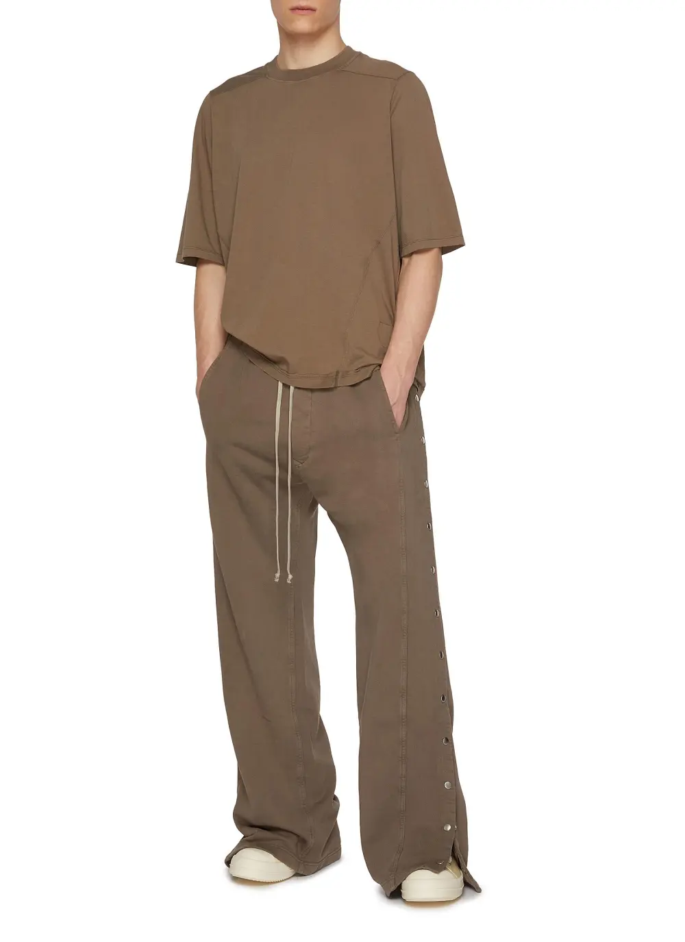 Soft Straight Comfortable Brown Pants