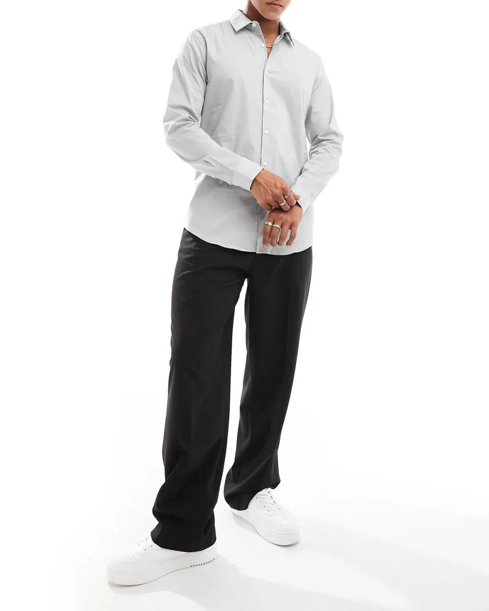 Stretch Slim Fit Work Shirt