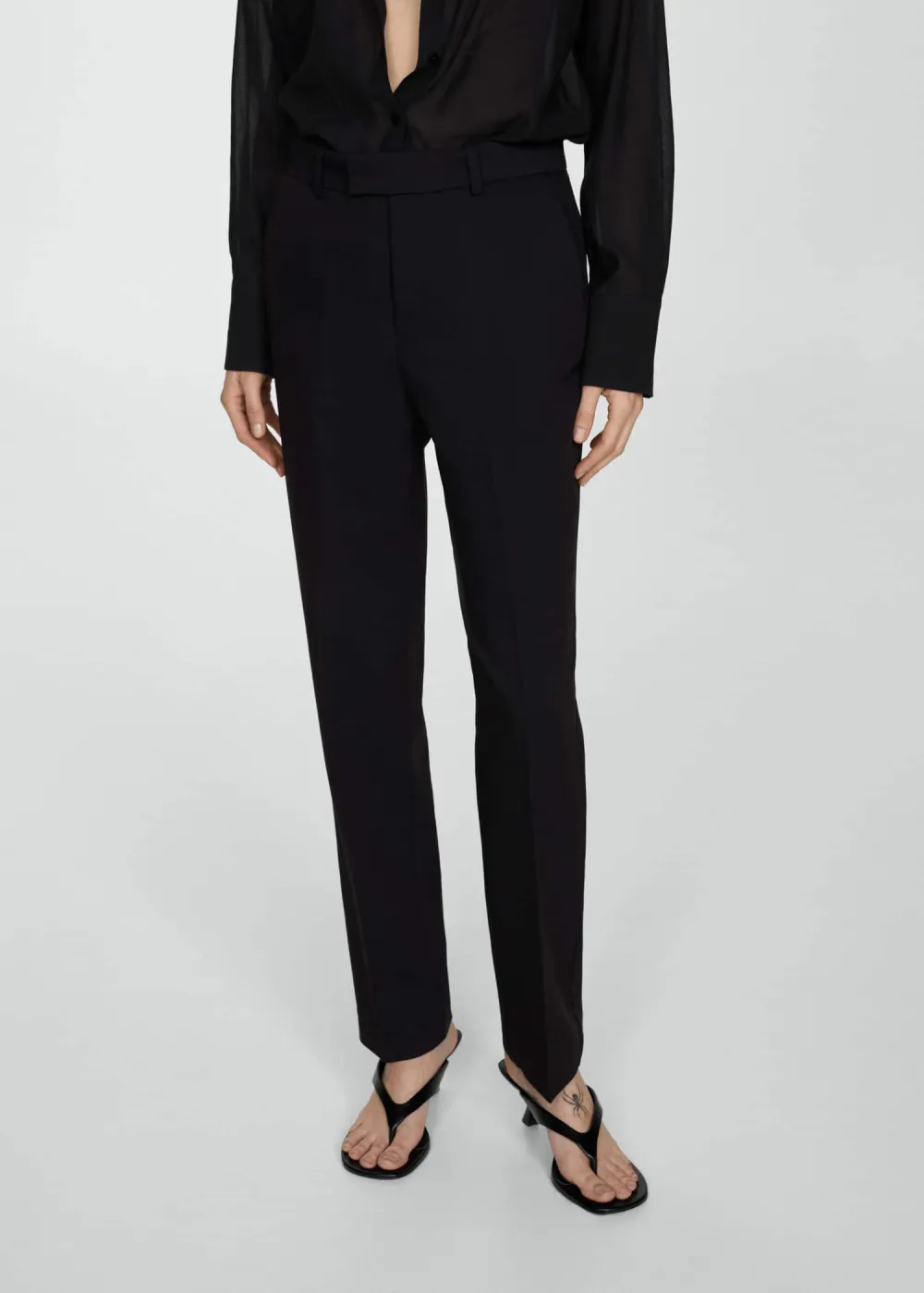 Straight suit pants