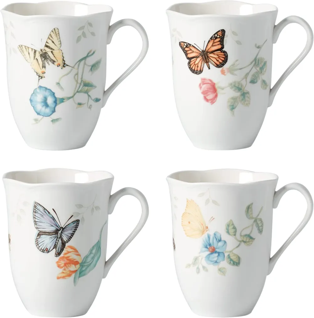 Lenox 865075 Butterfly Meadow 28-Piece Dinnerware Set