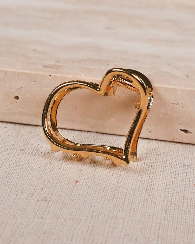 Timeless Heart Hair Clip
