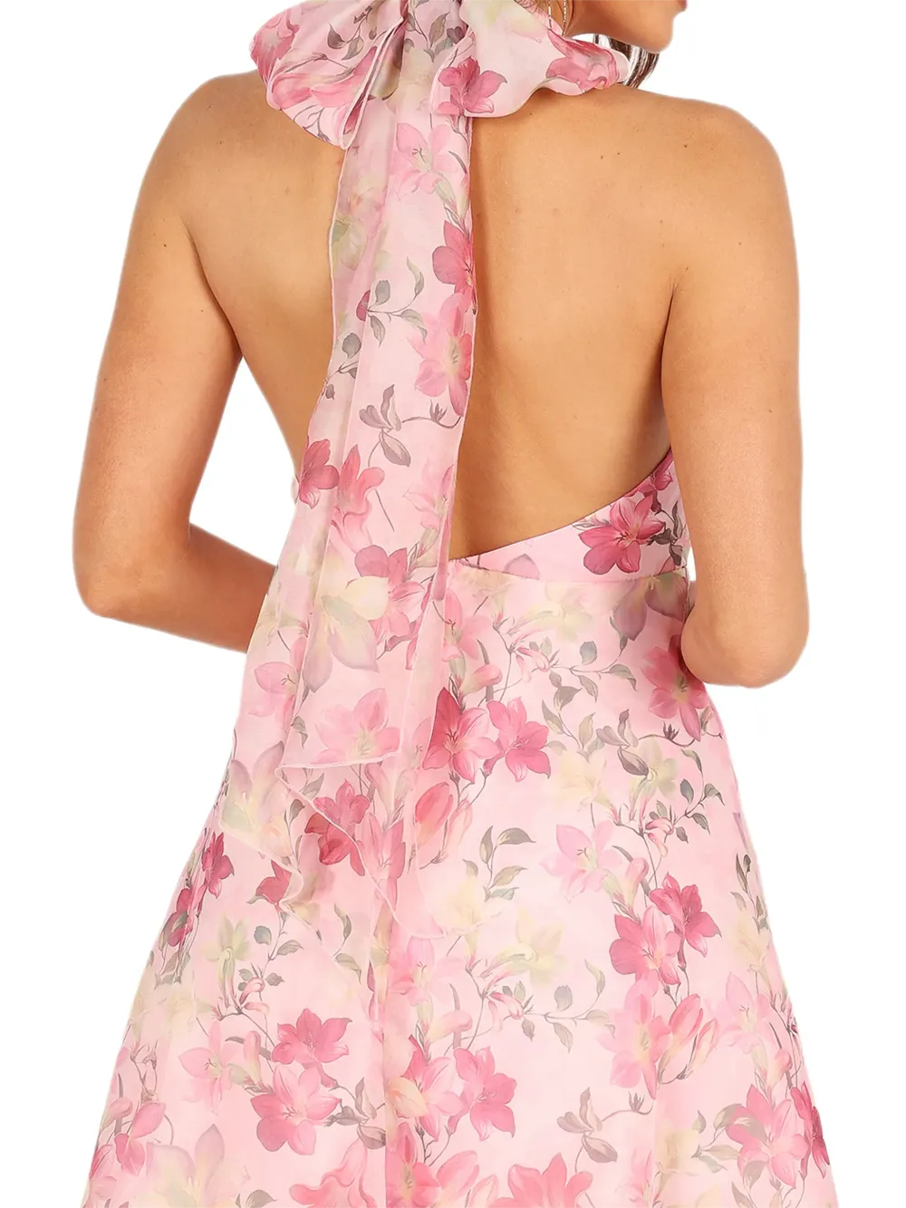 Women's Sleeveless Pink Dress