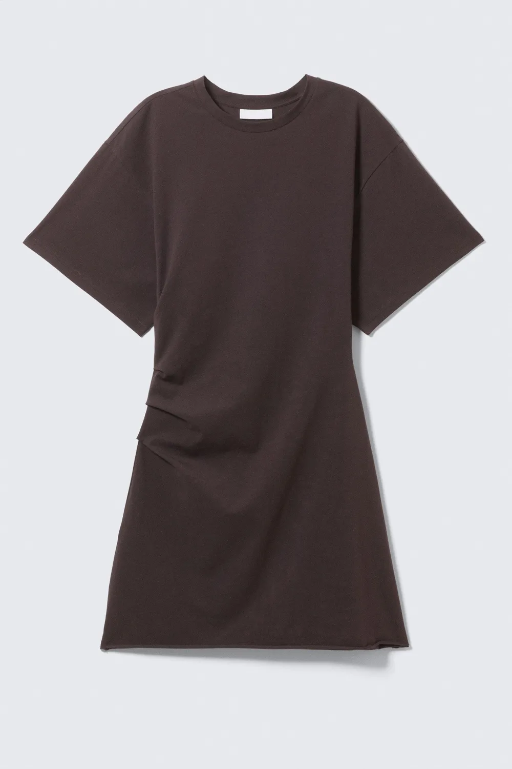 Drop Shoulder Short Sleeve Dress