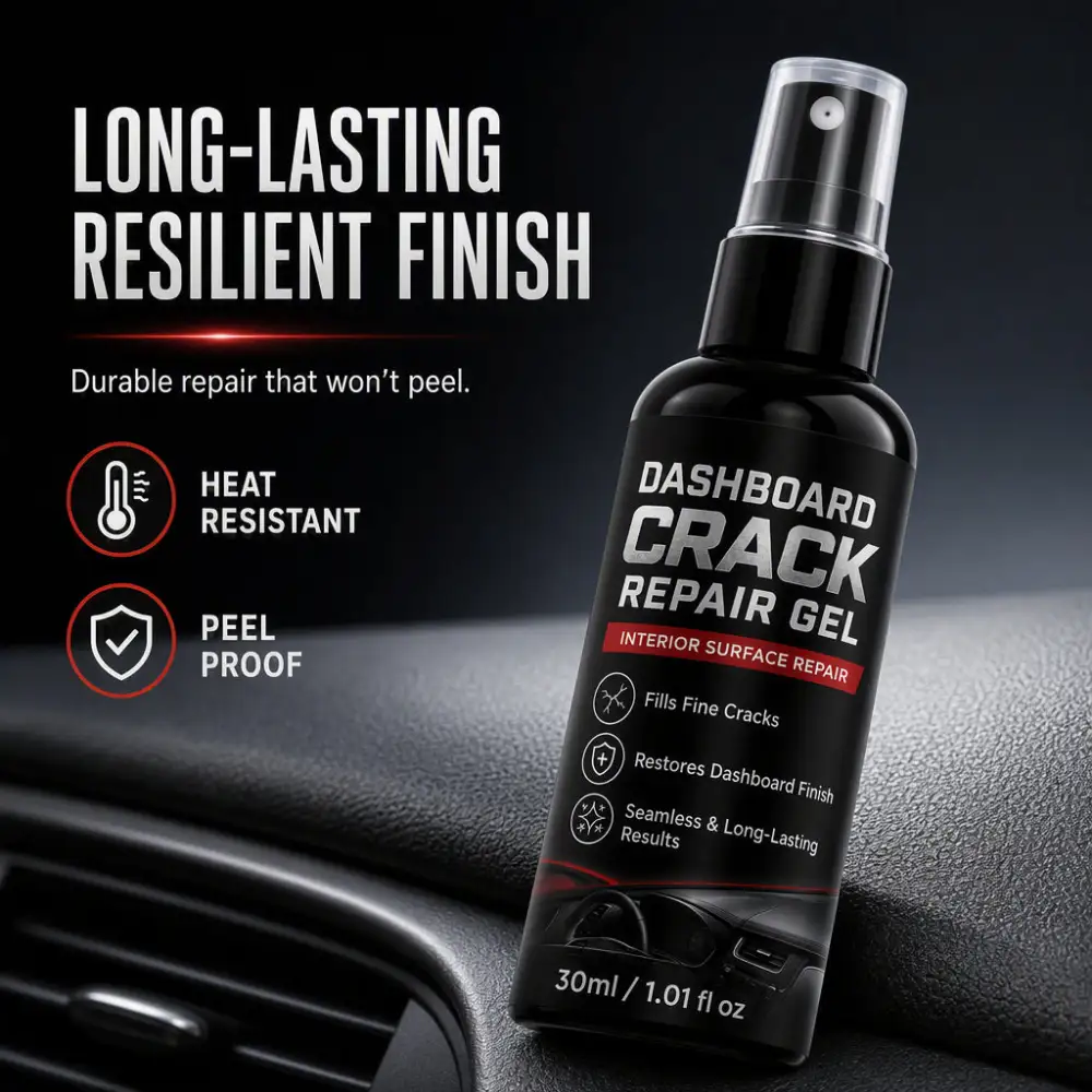 Automotive dashboard crack repair adhesive, dashboard fine crack filling and repair agent