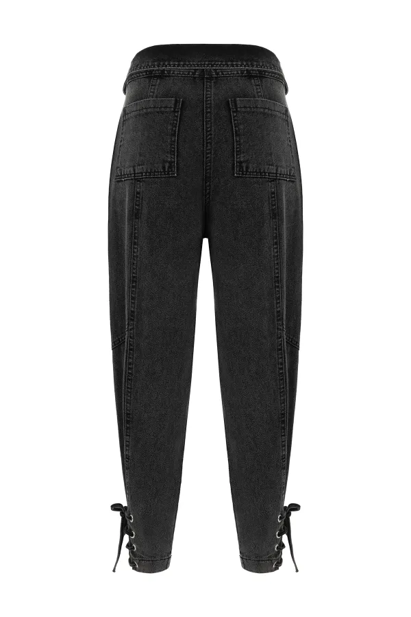 Button Denim Pants