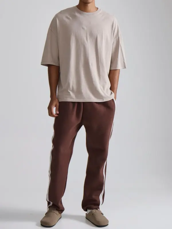 Simple And Comfortable Slim Chocolate Pant