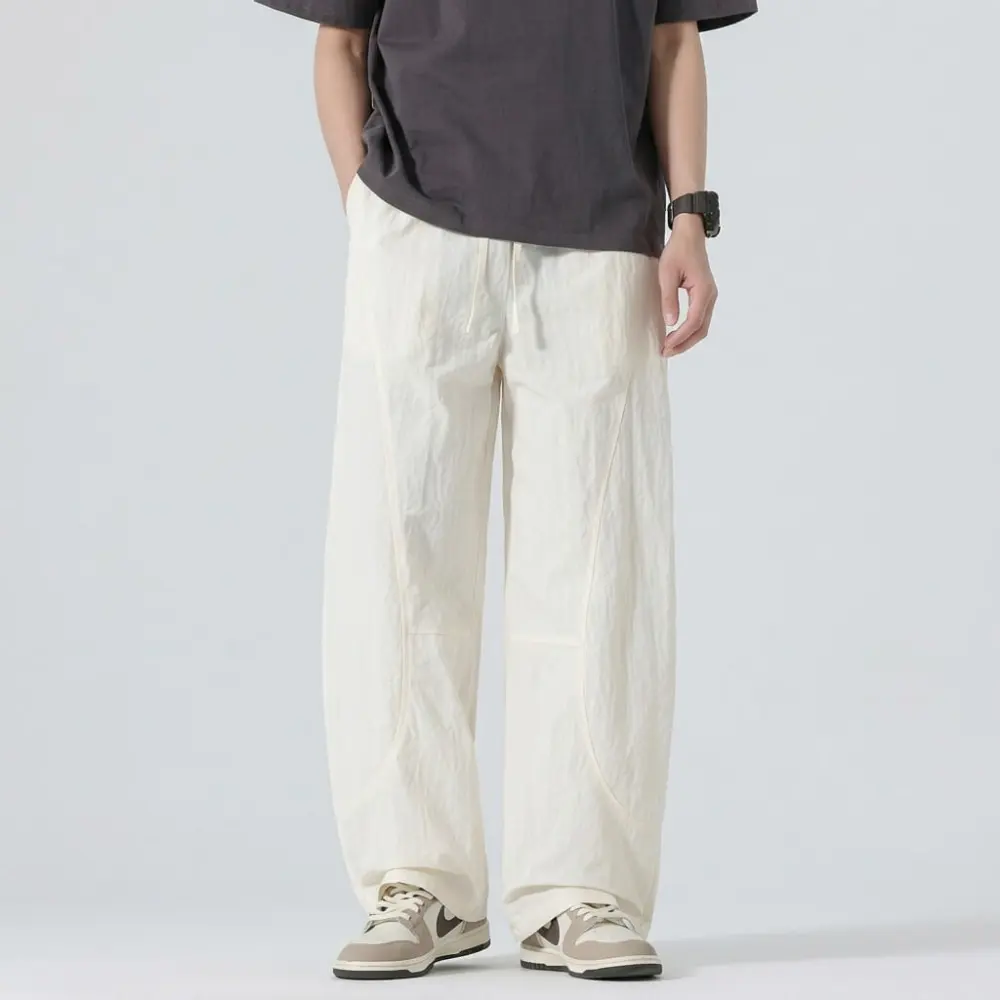 Structured Wide Leg Pants