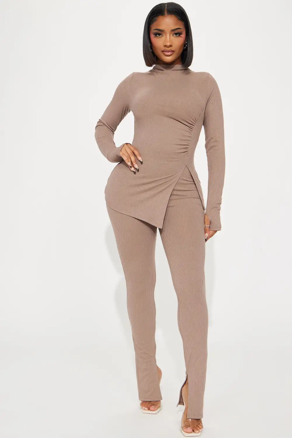 Miranda Legging Set - Mocha