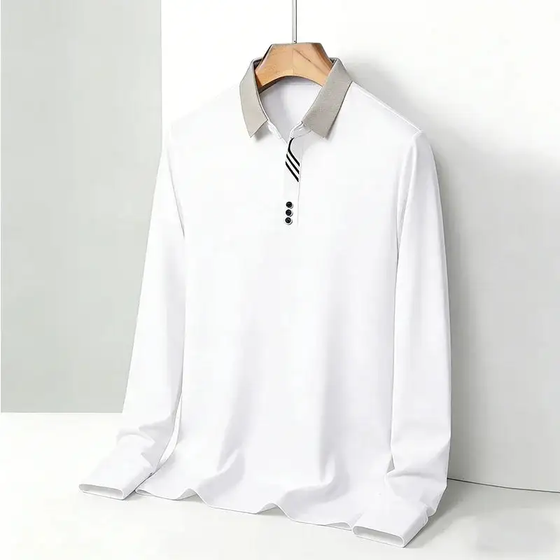 Tailored Long Sleeve Polo