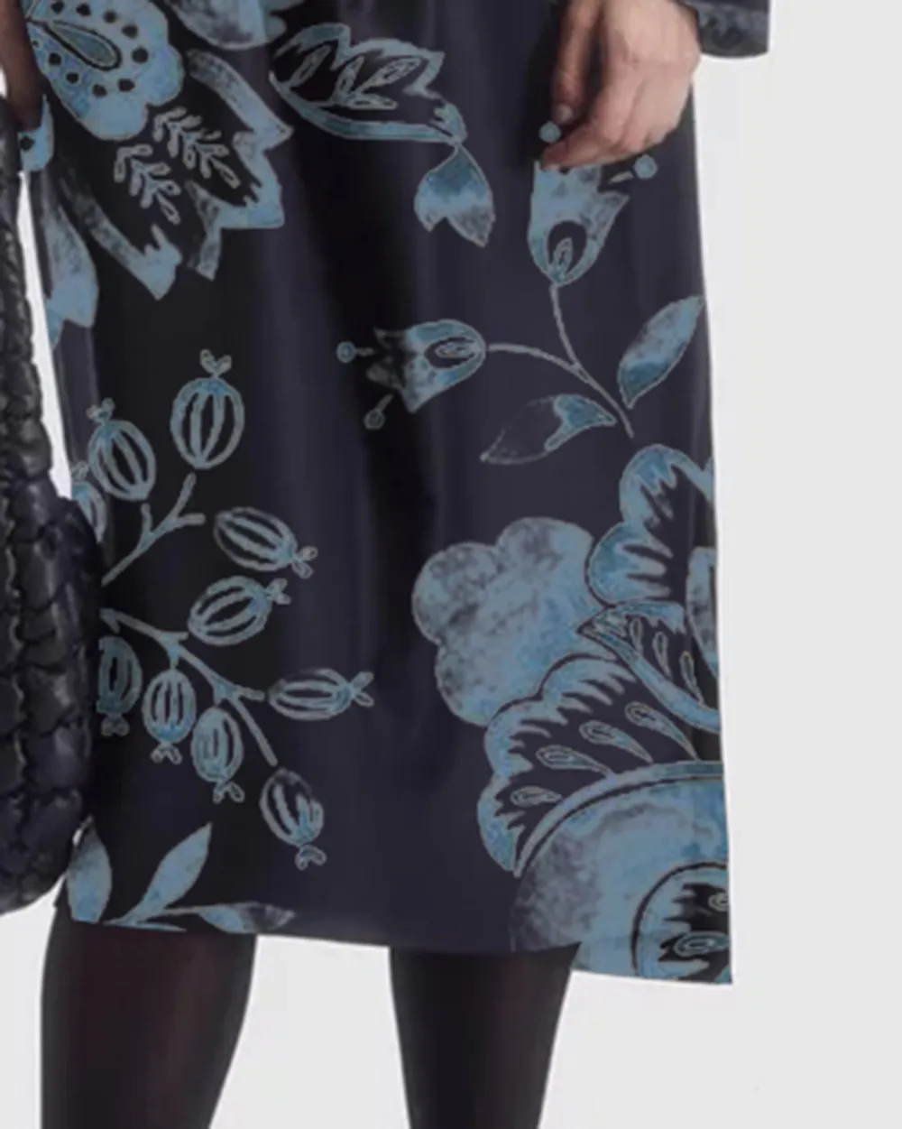 Deconstructed Wool Midi Shirt Dress