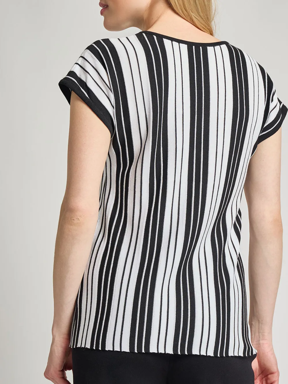 Boat Collar Short Sleeve Tunic