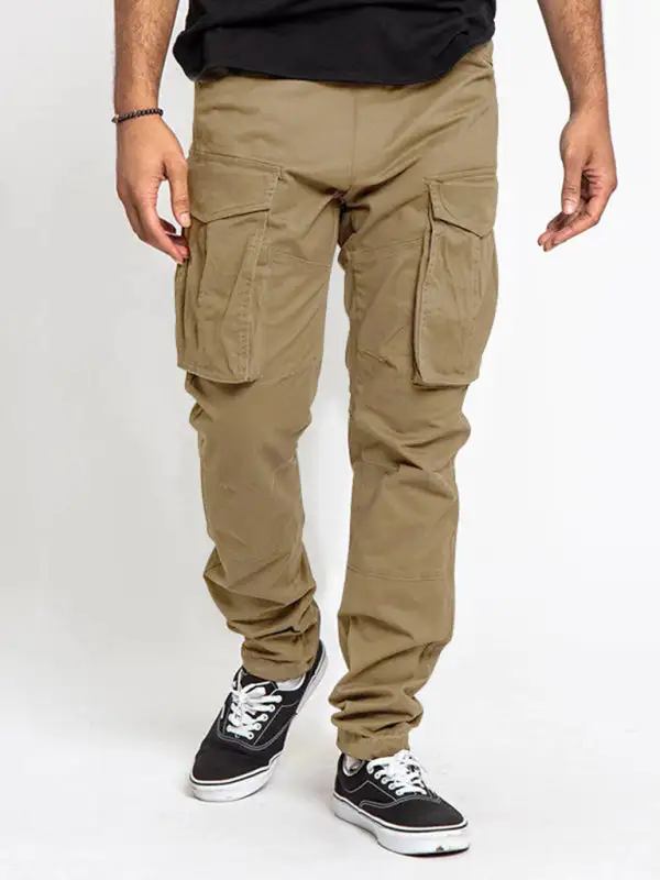 Utility Pocket Detail Everyday Pants