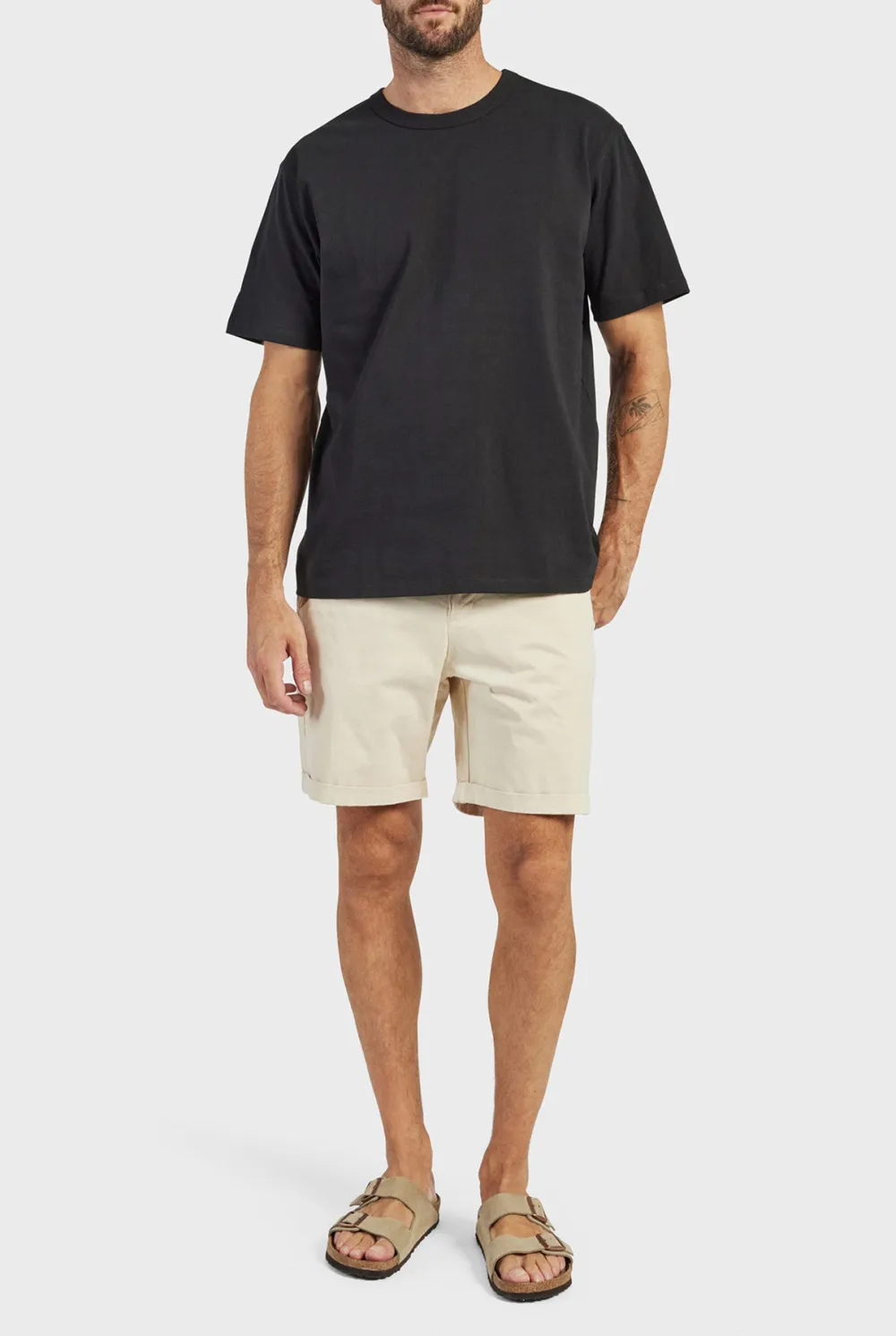 Cooper Chino Short- Charcoal