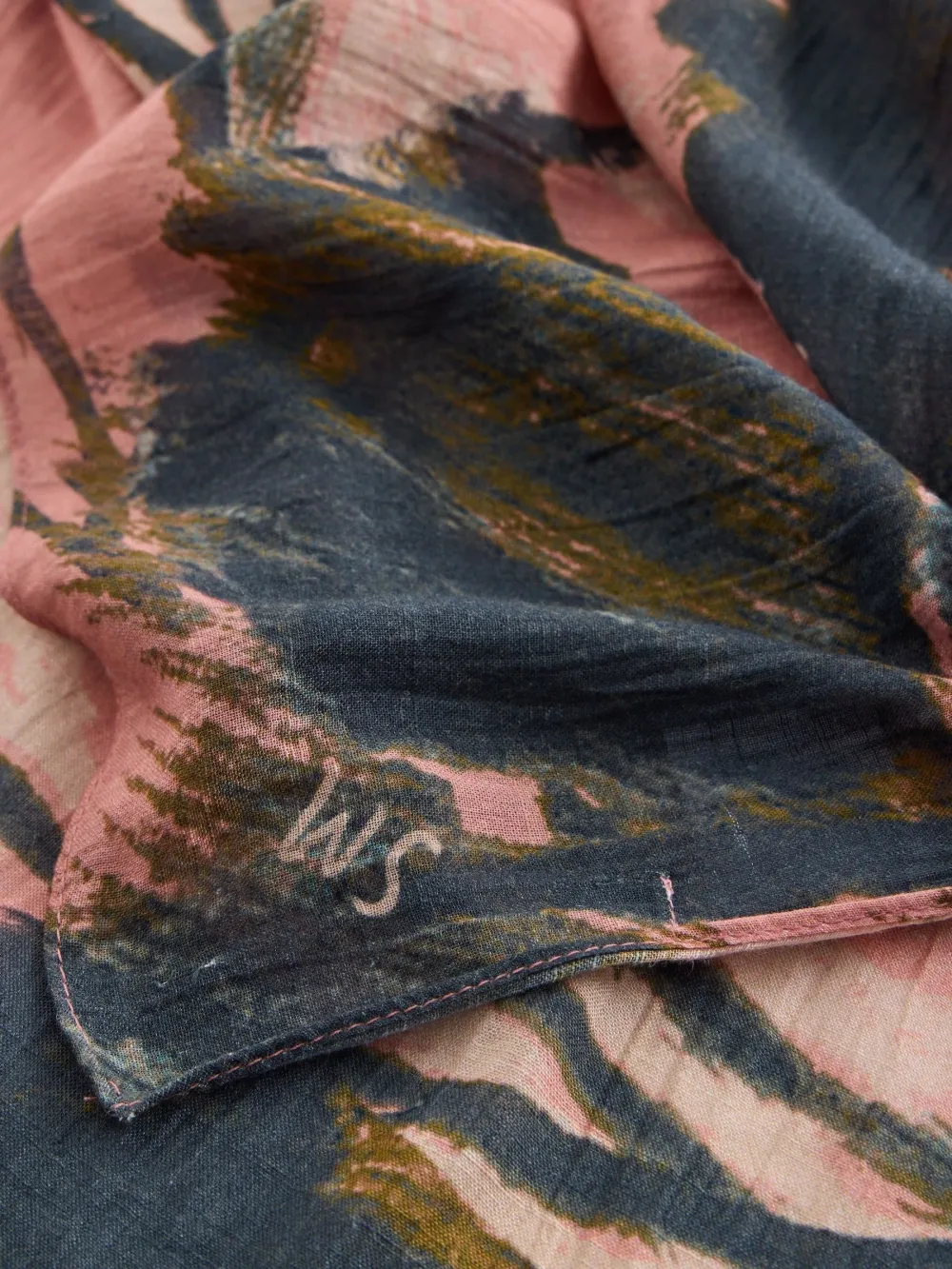 White Stuff Pink Canyon Flower Scarf