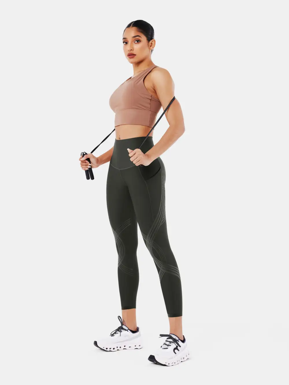 Body Sculpt Side Pocket 7/8 Leggings