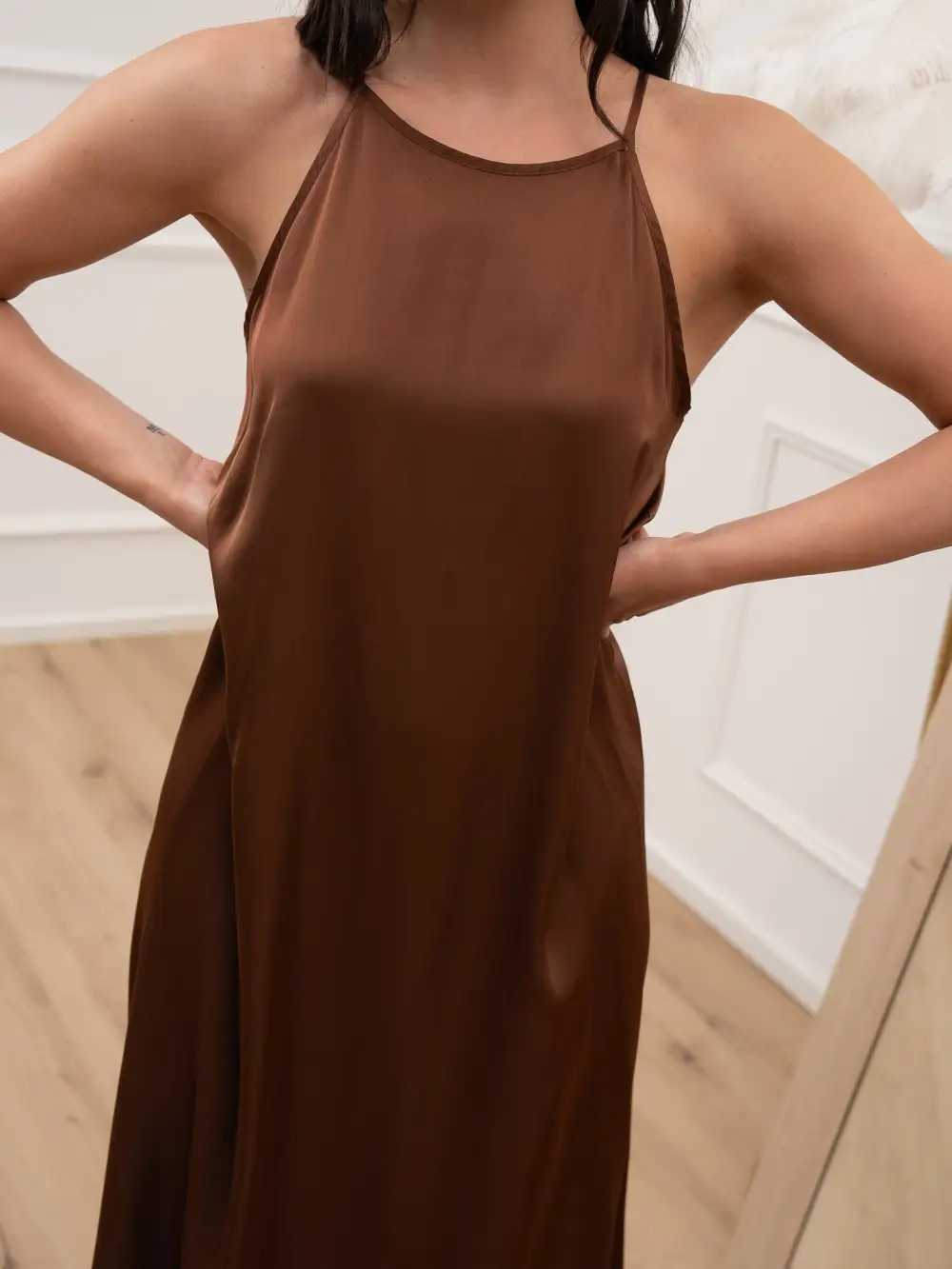 Maxi a Line Dress