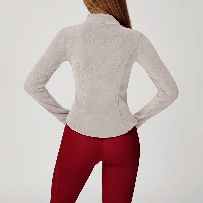 High Collar Full-Zip Jacket