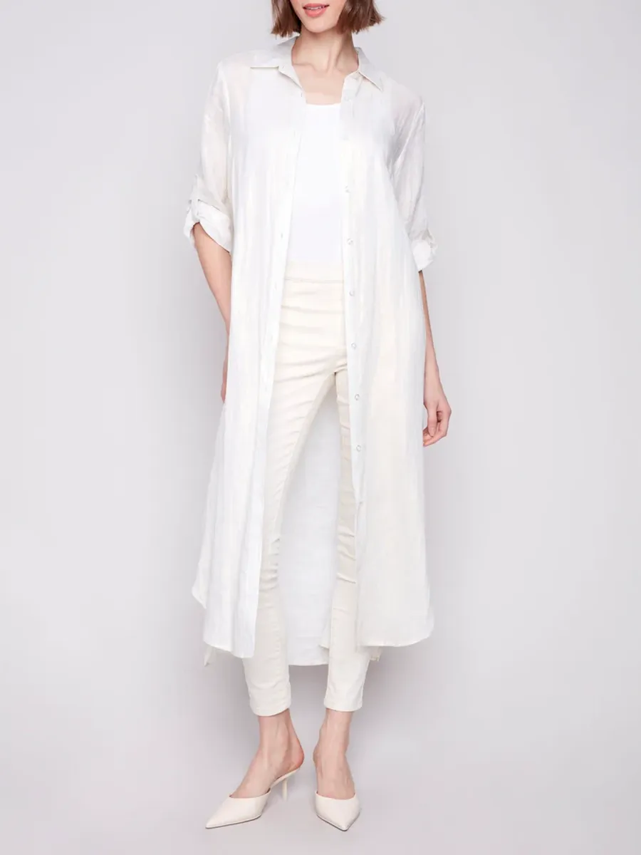 Elegant Solid Color Waist Dress For Women