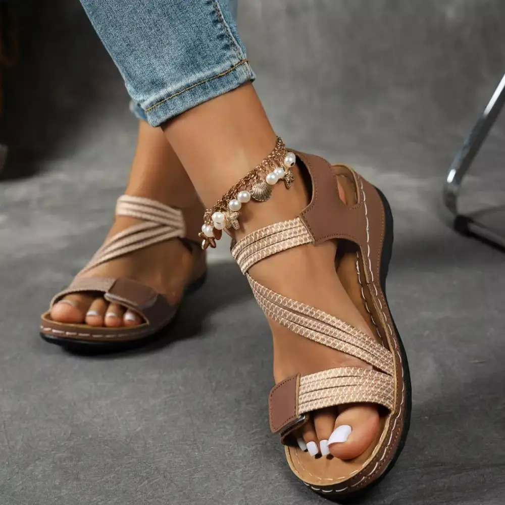 Everyday Wedge Open Sandals