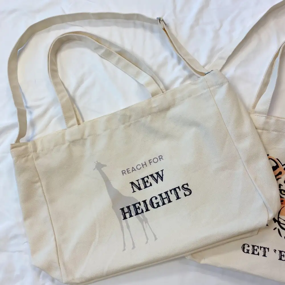 Roomy Canvas Crossbody Bag