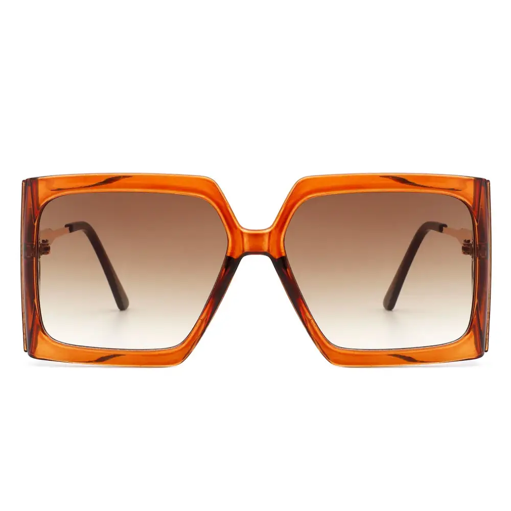 Knotted Square Frame Sunglasses