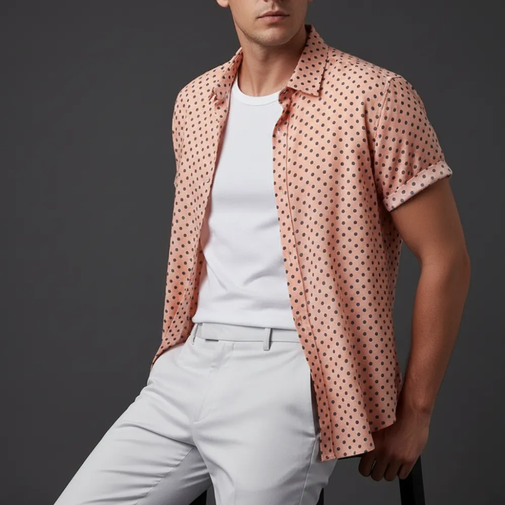 Relaxed Camp Collar Shirt