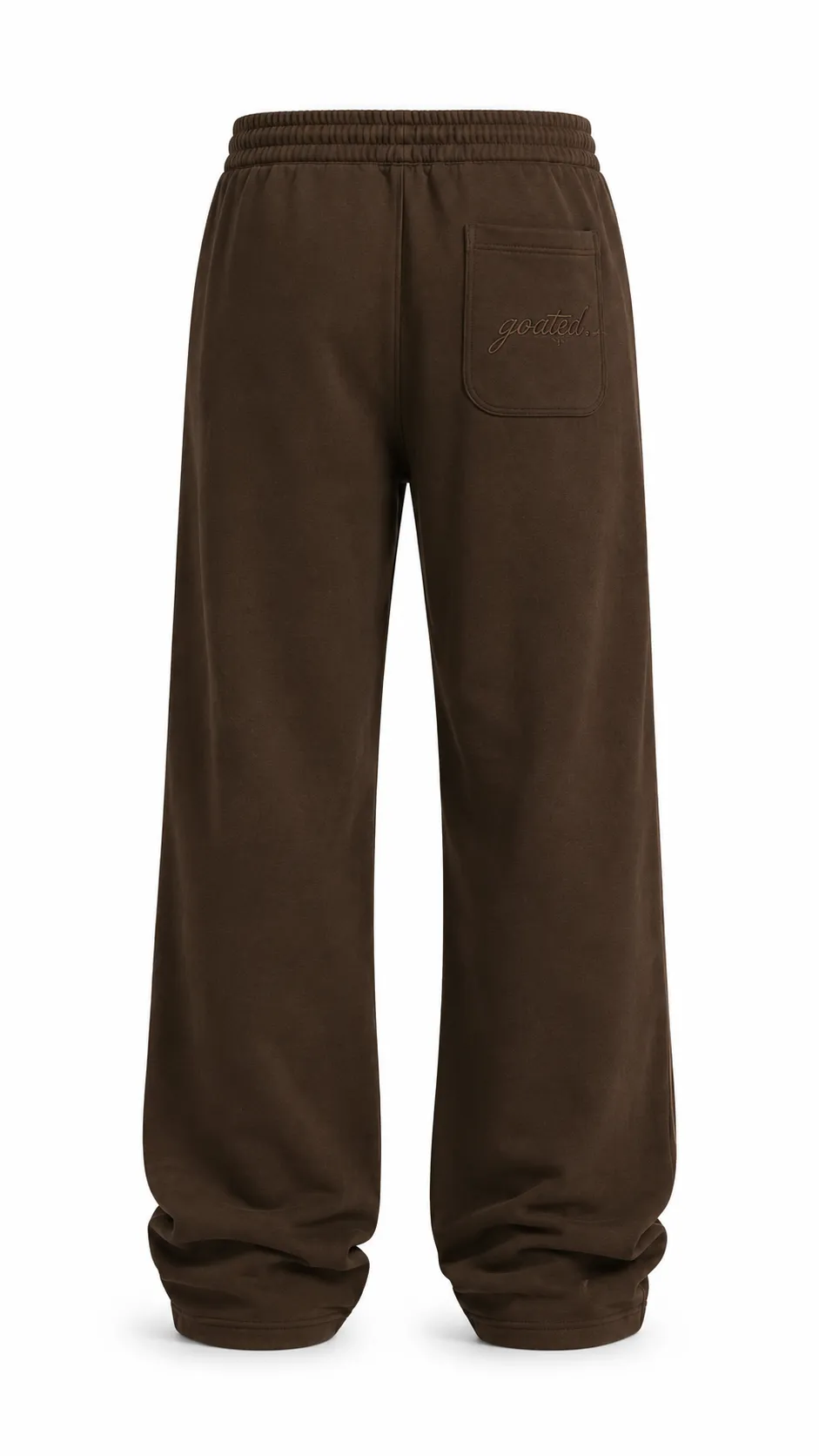 Versatile Fleece Embroidered Jogger Pants
