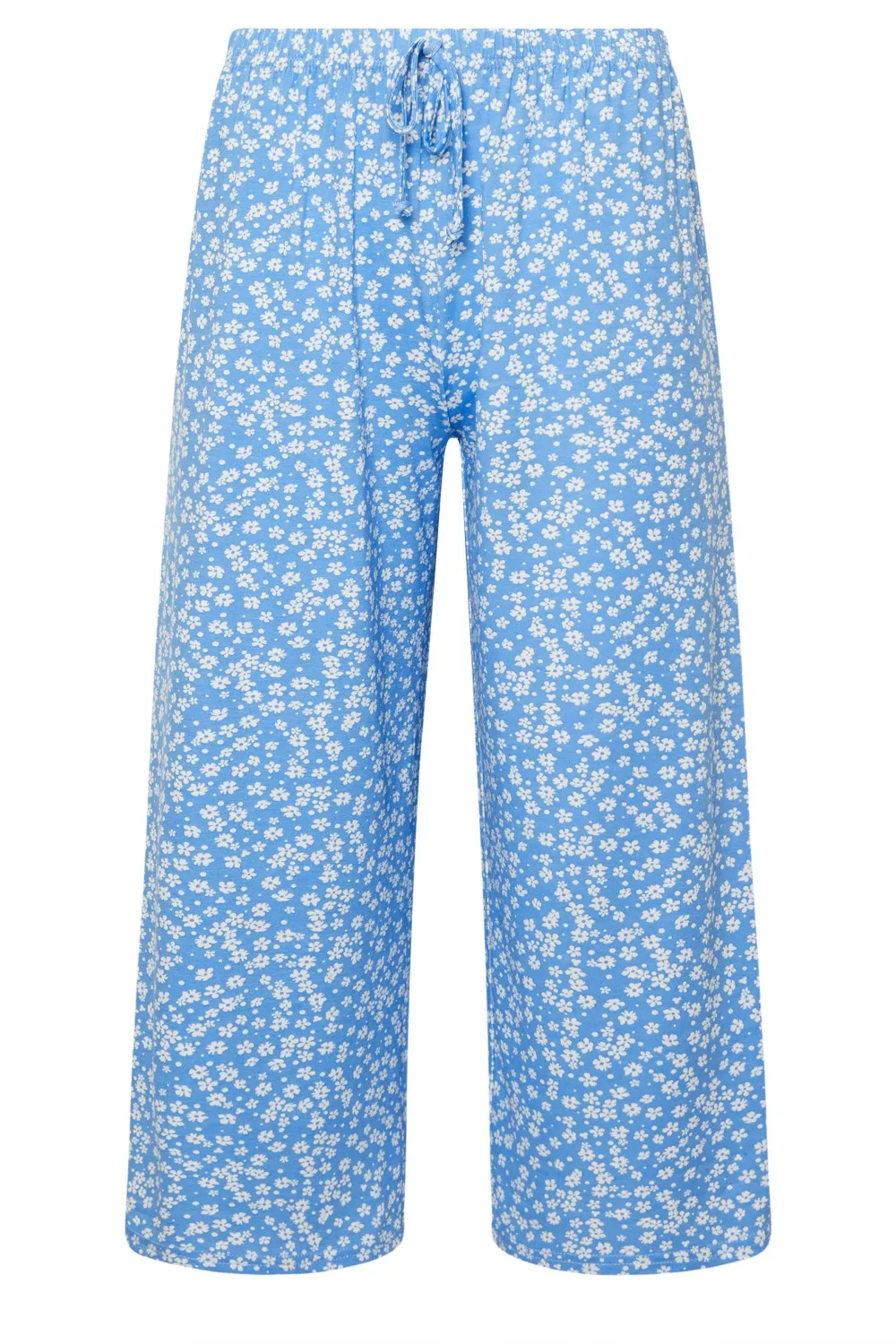 Casual Floral Drawstring Elastic Waist Women's Trousers