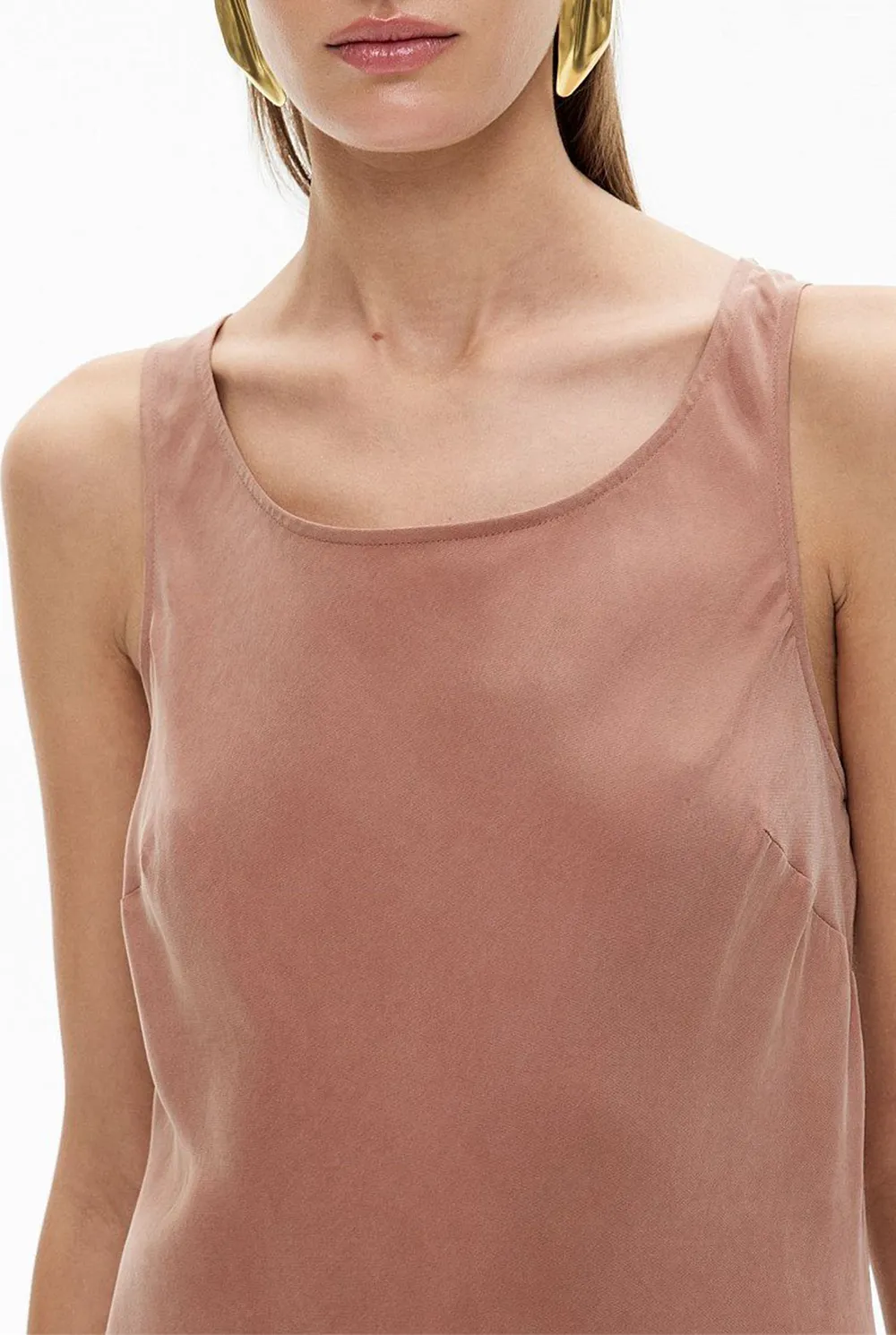 Streamlined Halter Dress