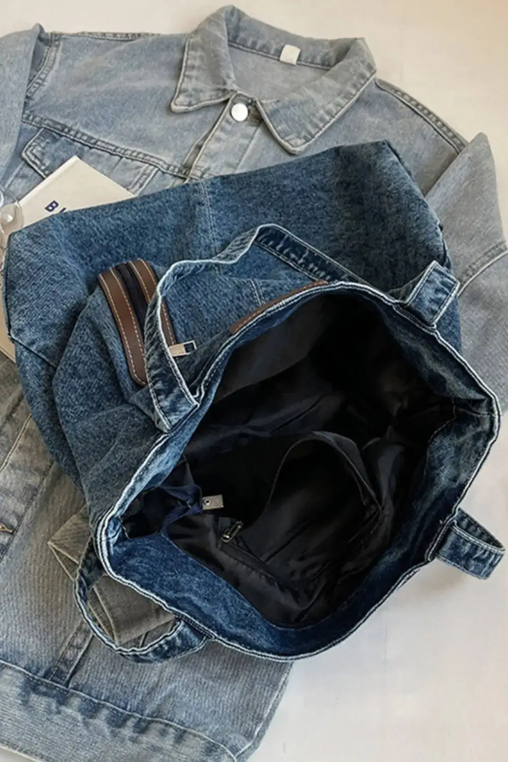 Denim Tote Bag