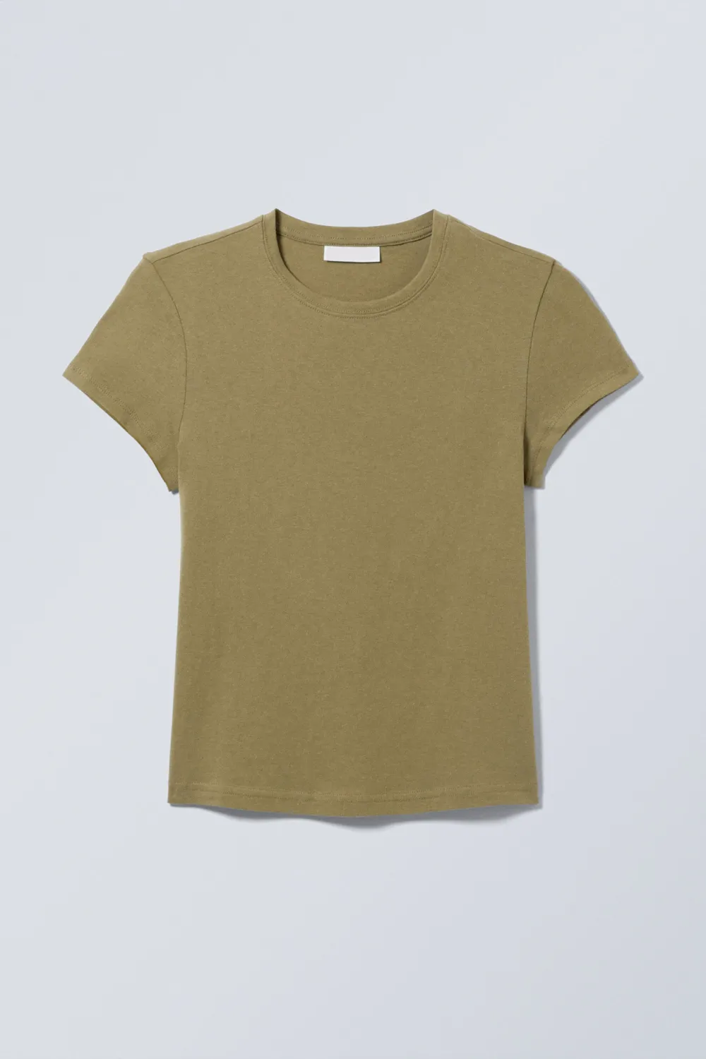 Slim Crew Neck Cotton T-Shirt