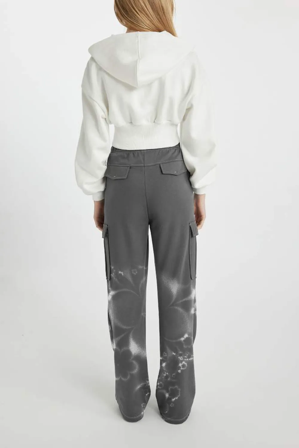 Cargo Jogger Thick Fabric Trousers