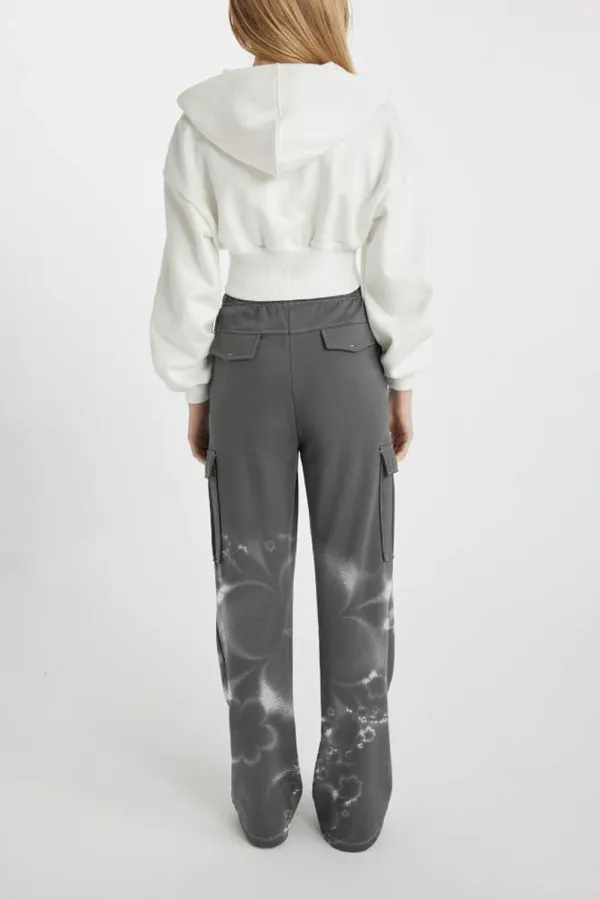 Cargo Jogger Thick Fabric Trousers