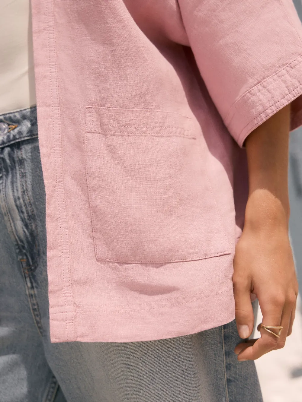 Linen Jacket And Coat