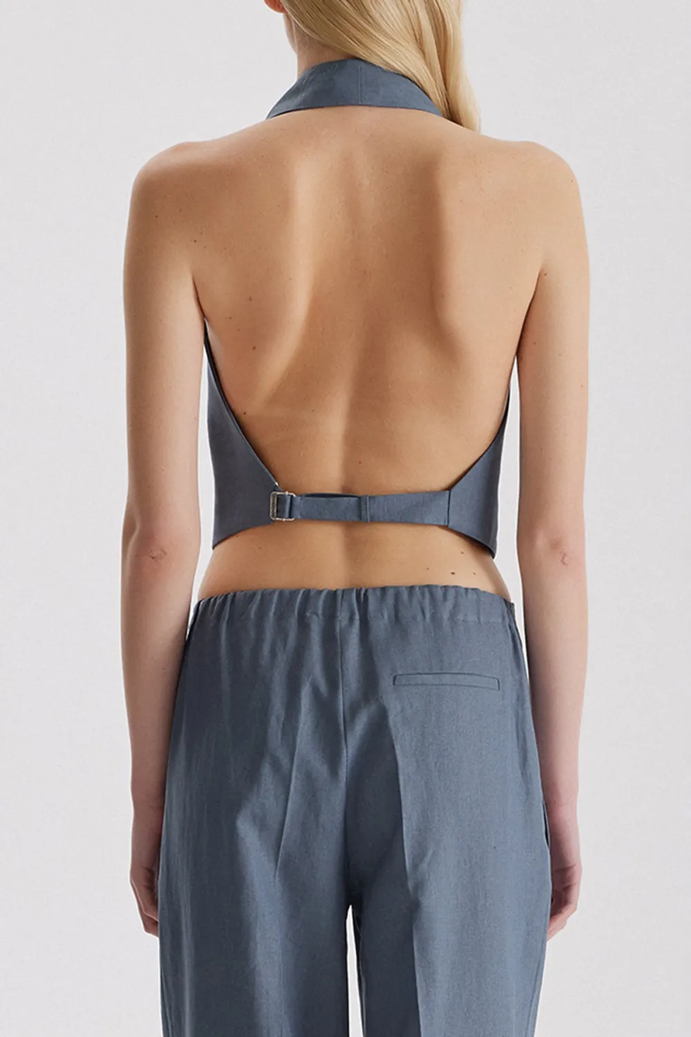 Full-Length Pants-Blue