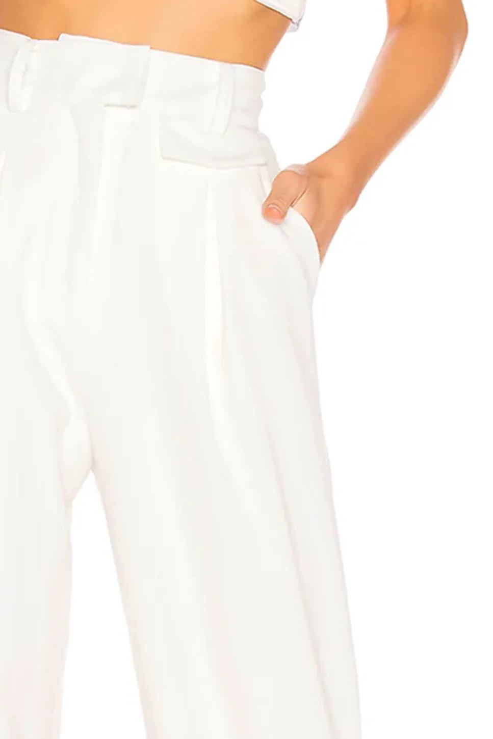 Ivory White Pant