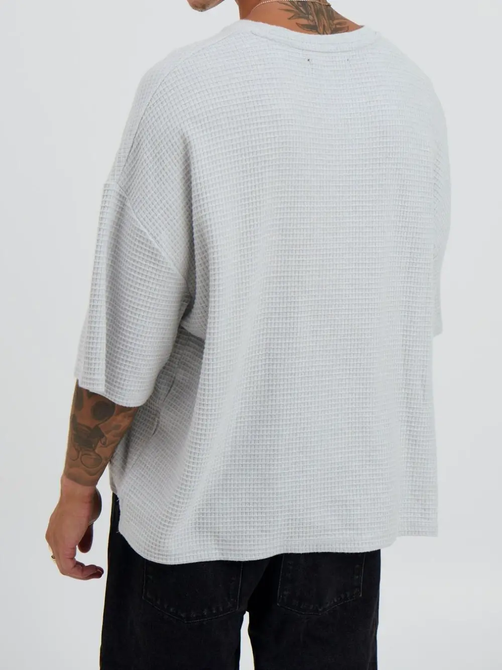 Comfortable Casual And Daily Grey Tee