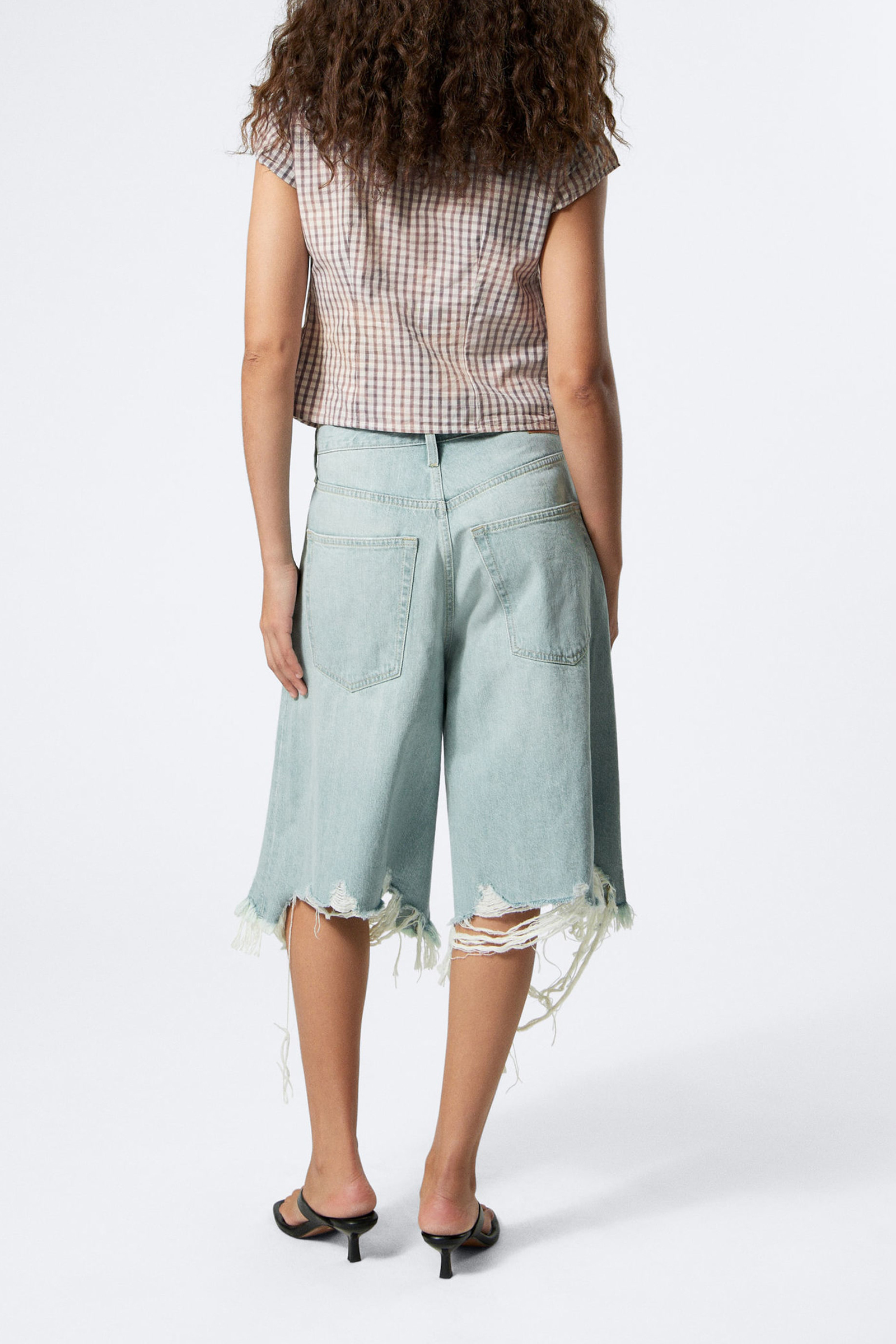 Tie Front Cap Sleeve Blouse