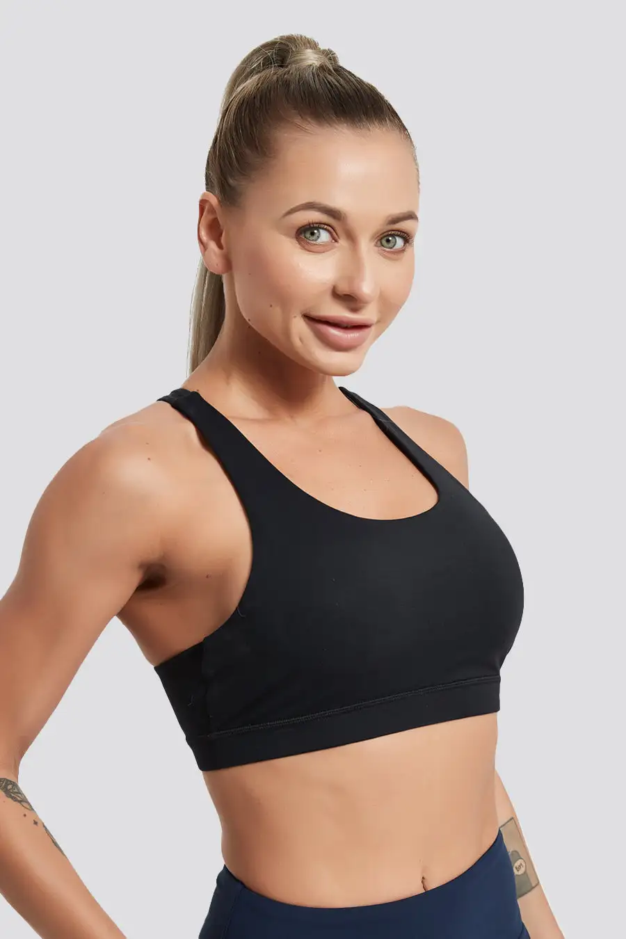 SoftLuxe Racerback Sports Bra