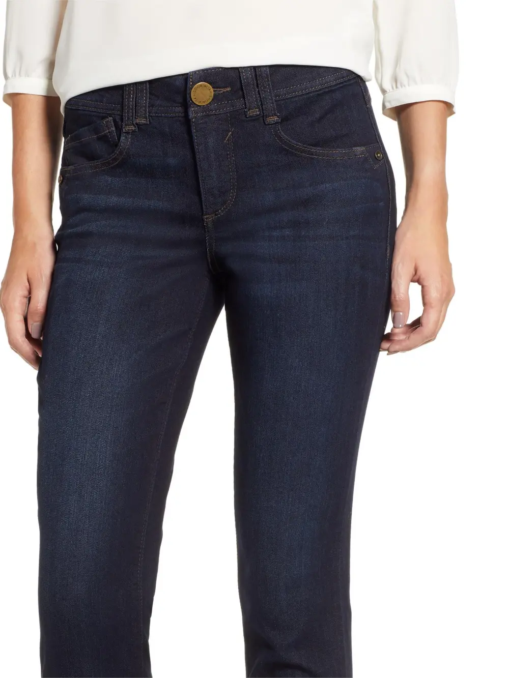 Dark Wash Boot Cut Jeans