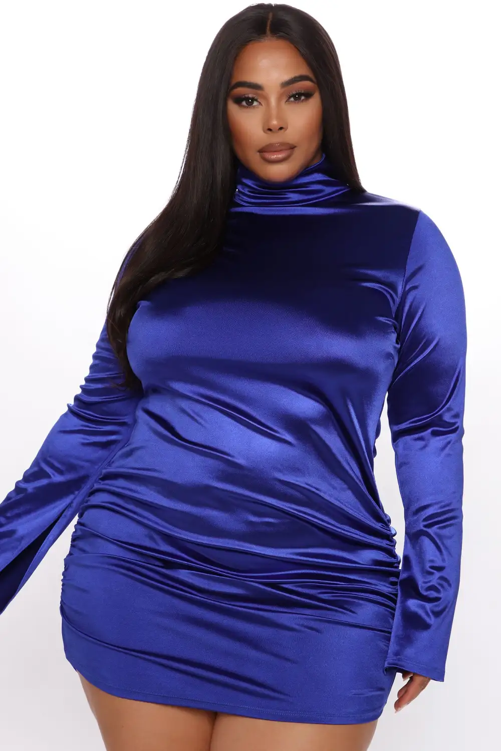 Treat Yourself Mini Dress - Royal
